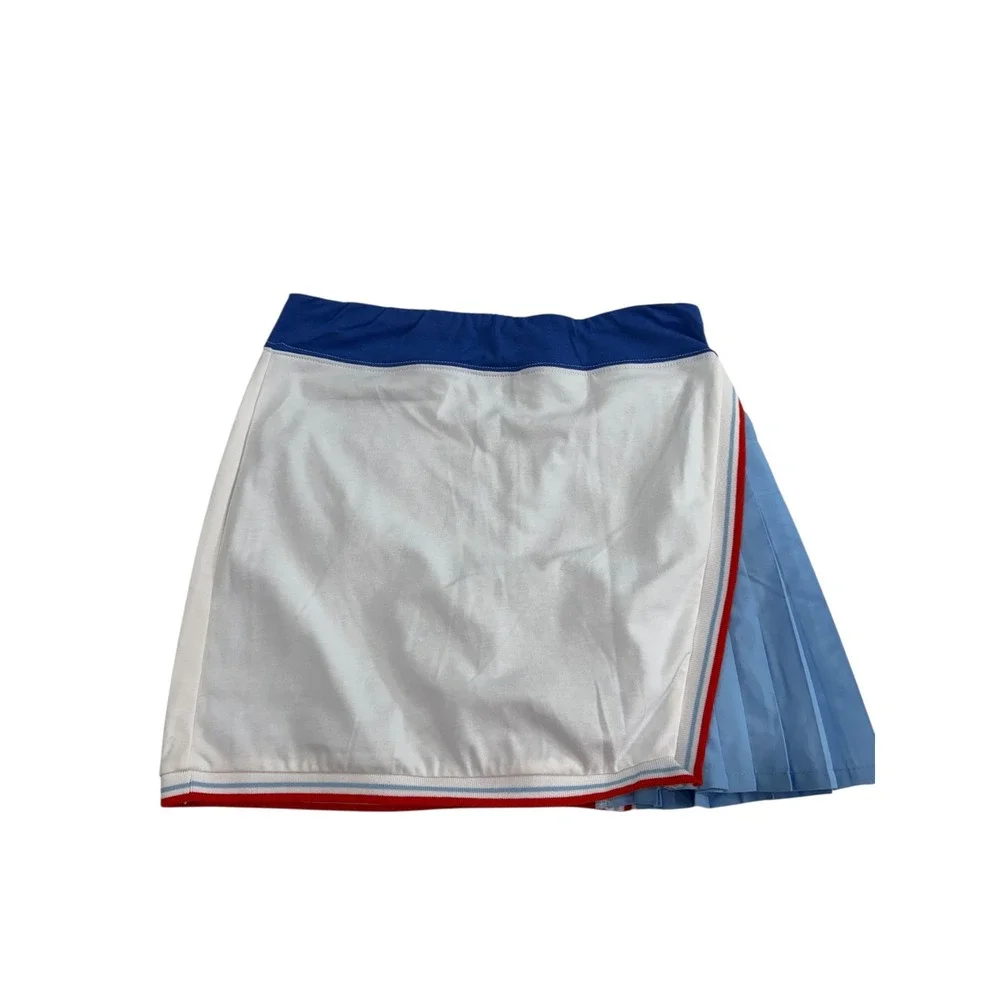 Street Tennis Club‎ Skort Set Kids XL/12 Red White Blue Sporty Tenniscore 2pc